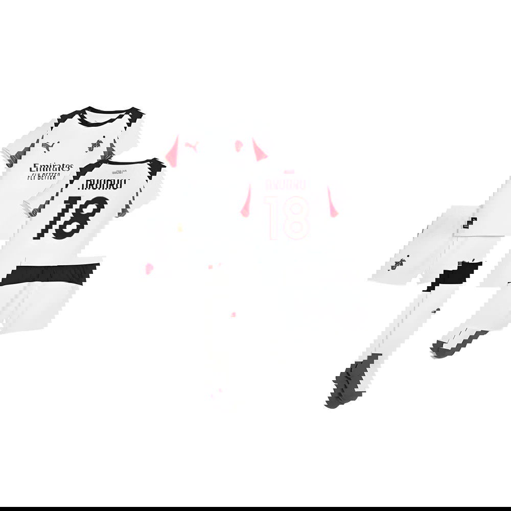 Fotbalové Dresy AC Milan Dětské NKUNKU #18 Venkovní Dres 2025-2026