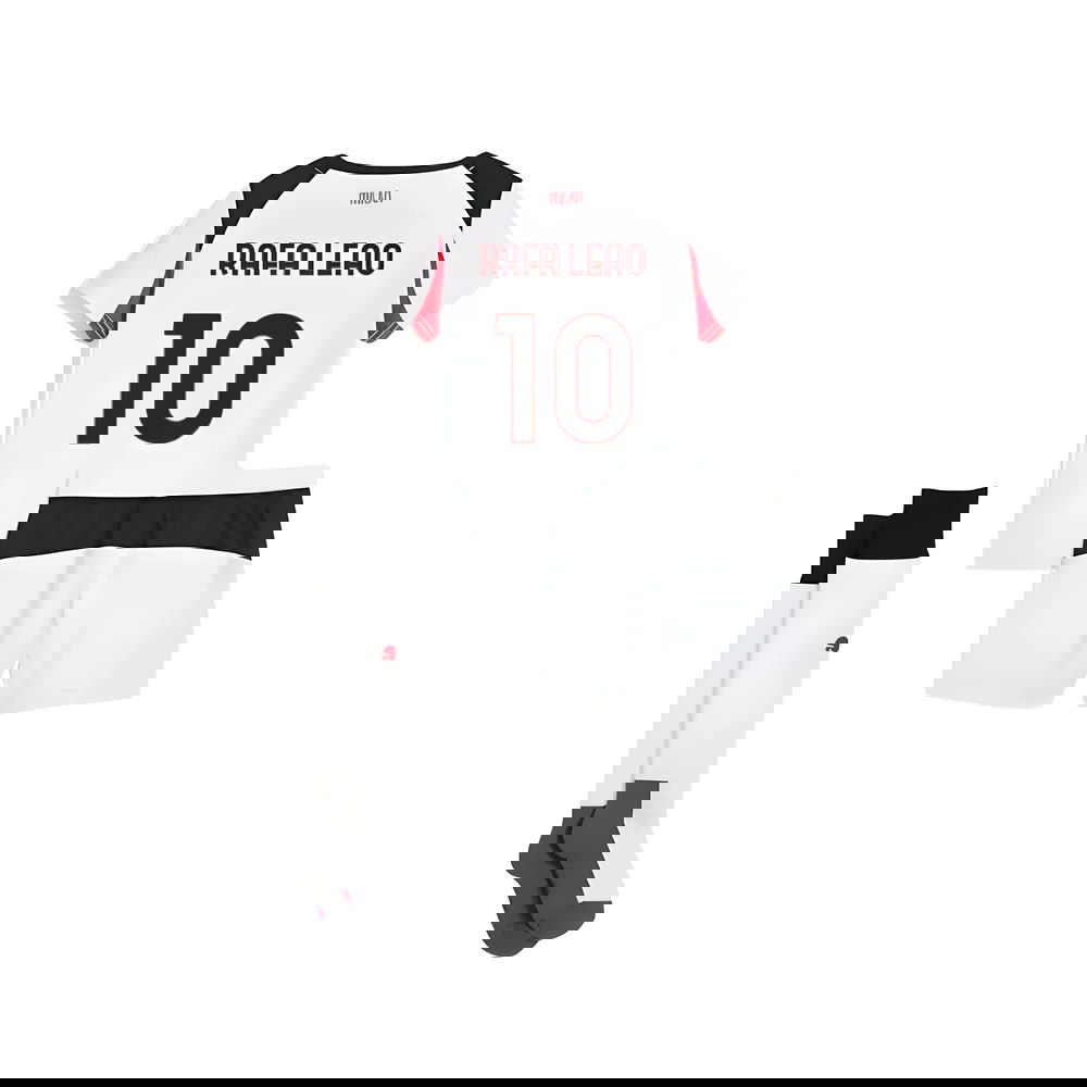 Fotbalové Dresy AC Milan Dětské RAFA LEAO #10 Venkovní Dres 2025-2026