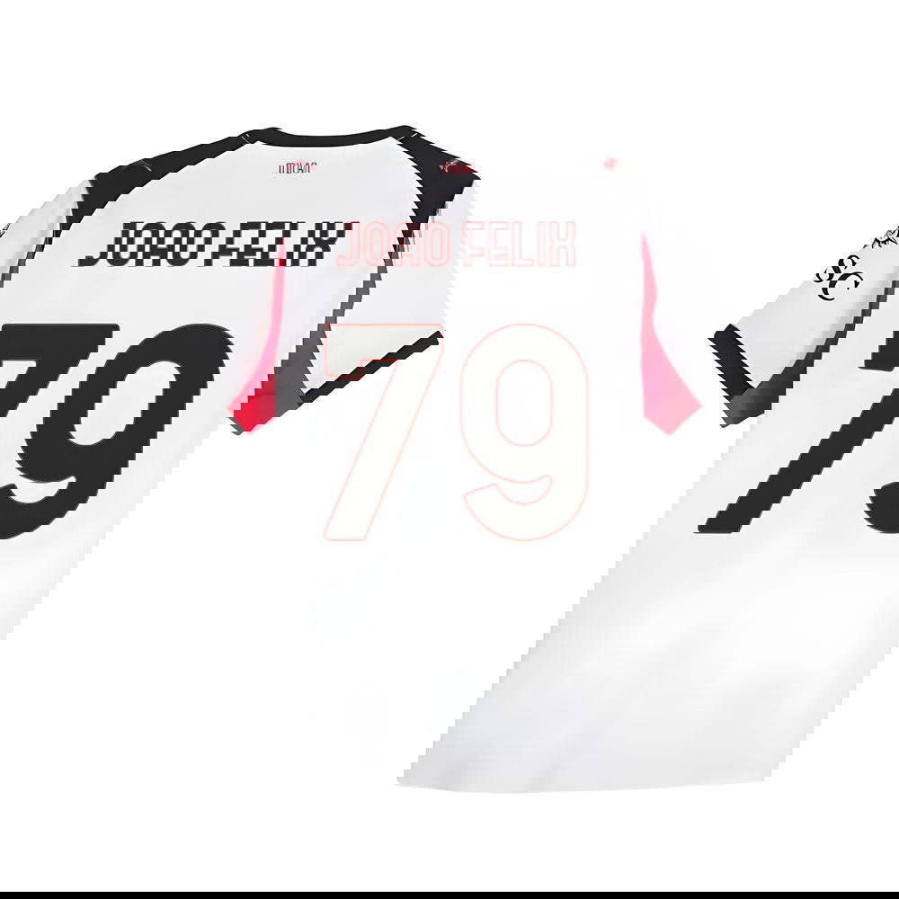 Fotbalové Dresy AC Milan JOAO FELIX #79 Venkovní Dres 2025-2026