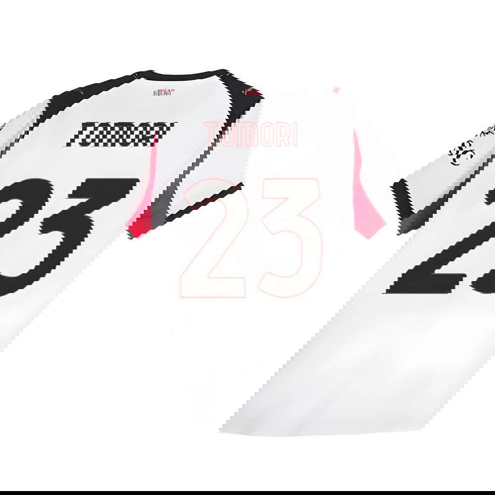 Fotbalové Dresy AC Milan TOMORI #23 Venkovní Dres 2025-2026