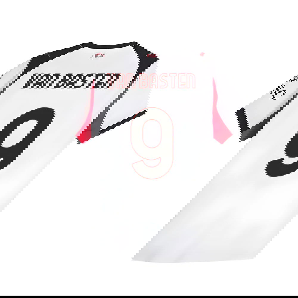 Fotbalové Dresy AC Milan VAN BASTEN #9 Venkovní Dres 2025-2026