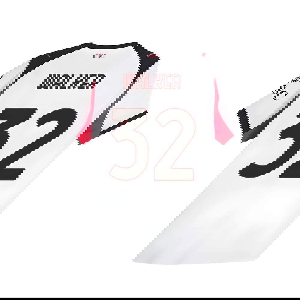 Fotbalové Dresy AC Milan WALKER #32 Venkovní Dres 2025-2026