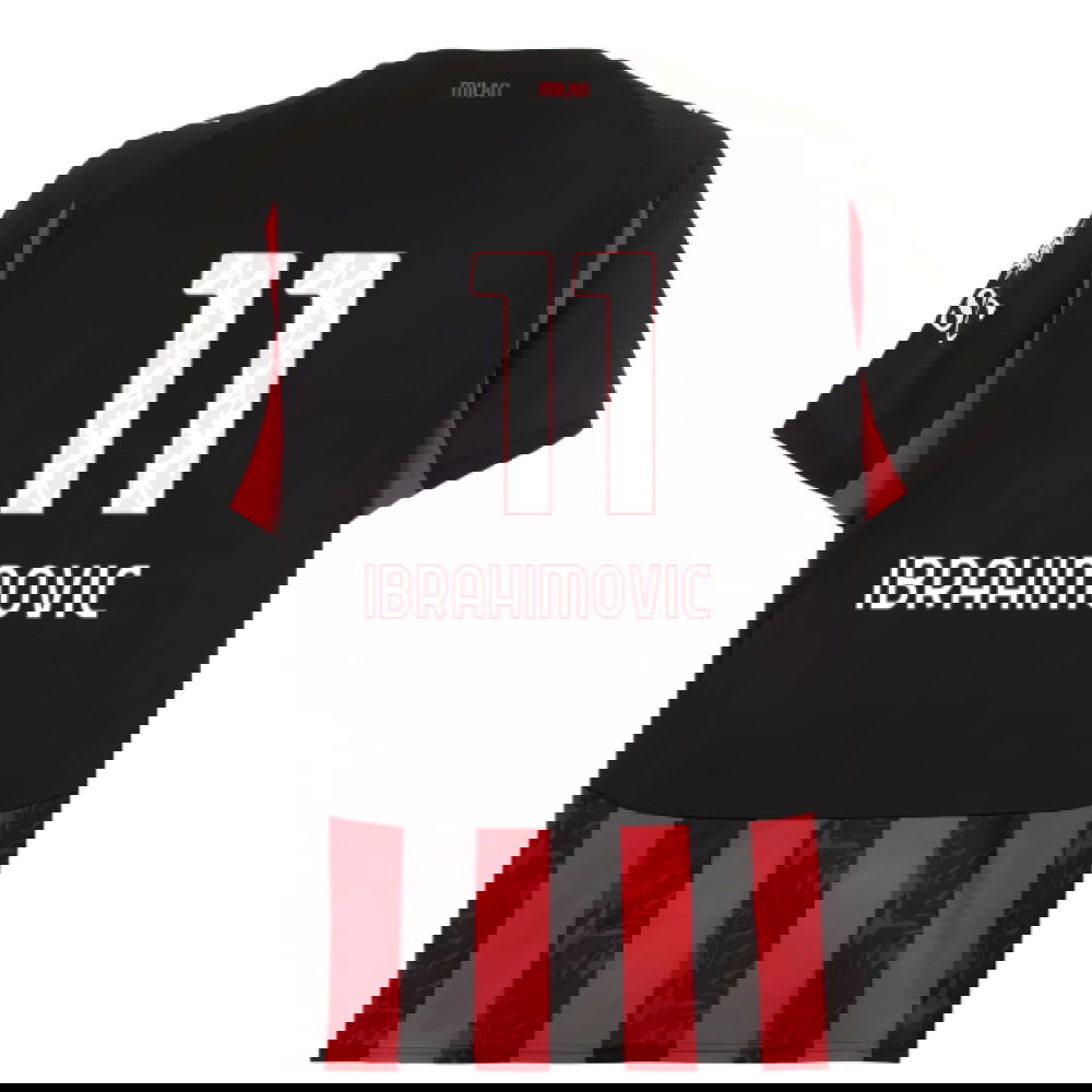 Fotbalové Dresy AC Milan IBRAHIMOVIC #11 Domácí Dres 2025-2026