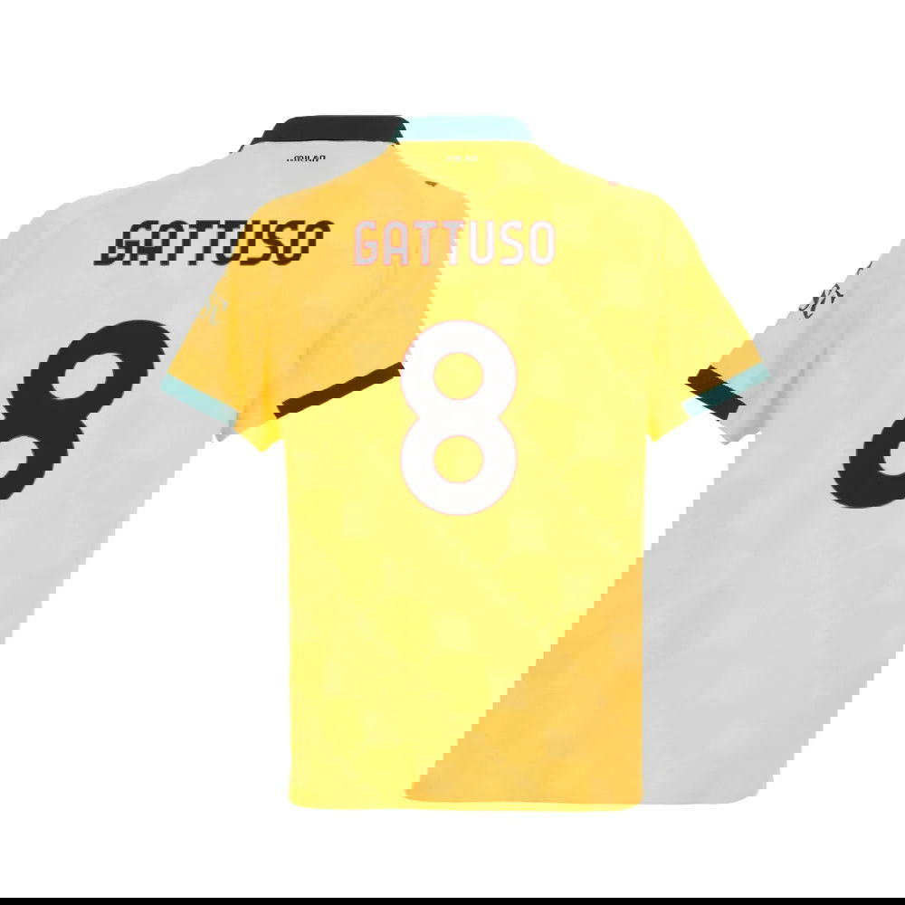 Fotbalové Dresy AC Milan GATTUSO #8 Alternativní Dres 2025-2026