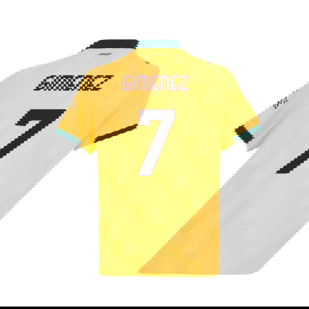 Fotbalové Dresy AC Milan GIMENEZ #7 Alternativní Dres 2025-2026