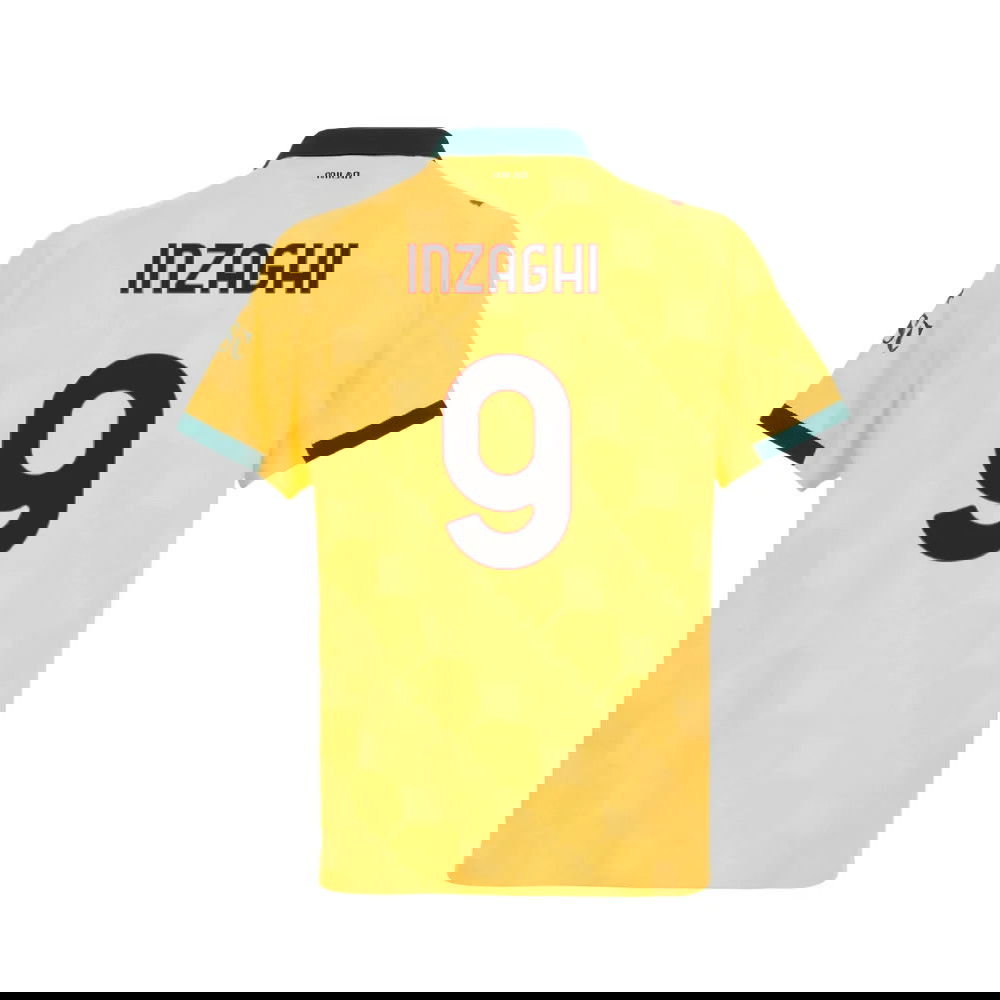 Fotbalové Dresy AC Milan INZAGHI #9 Alternativní Dres 2025-2026