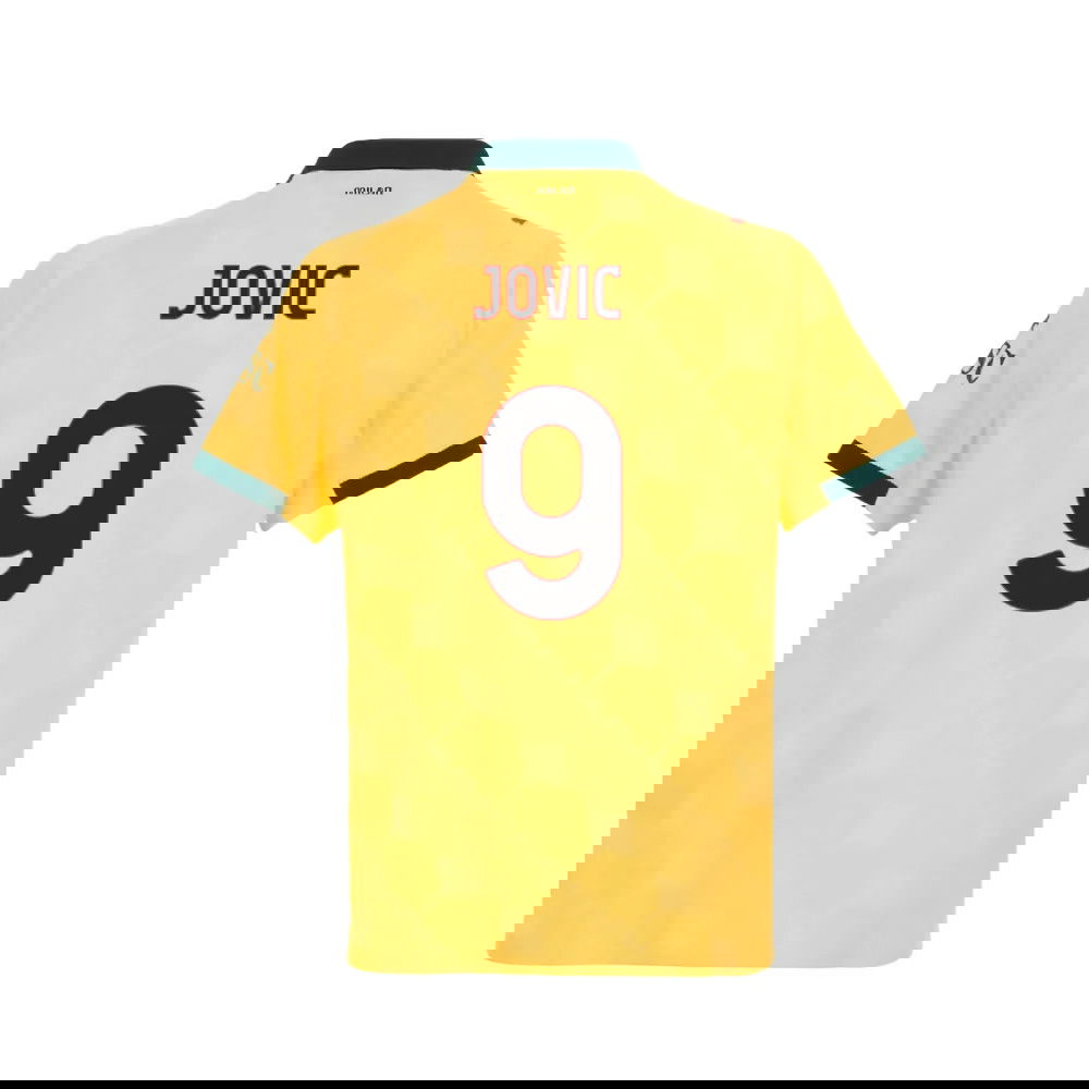 Fotbalové Dresy AC Milan JOVIC #9 Alternativní Dres 2025-2026