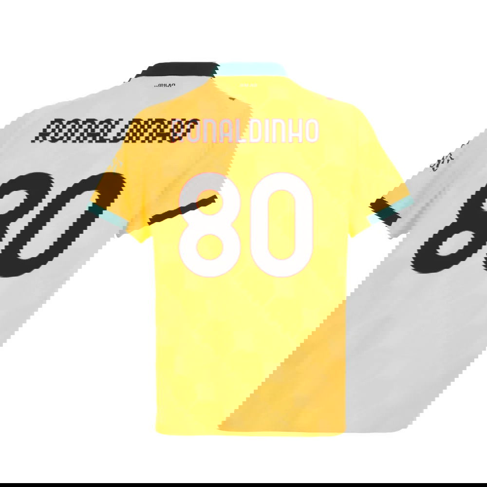 Fotbalové Dresy AC Milan RONALDINHO #80 Alternativní Dres 2025-2026