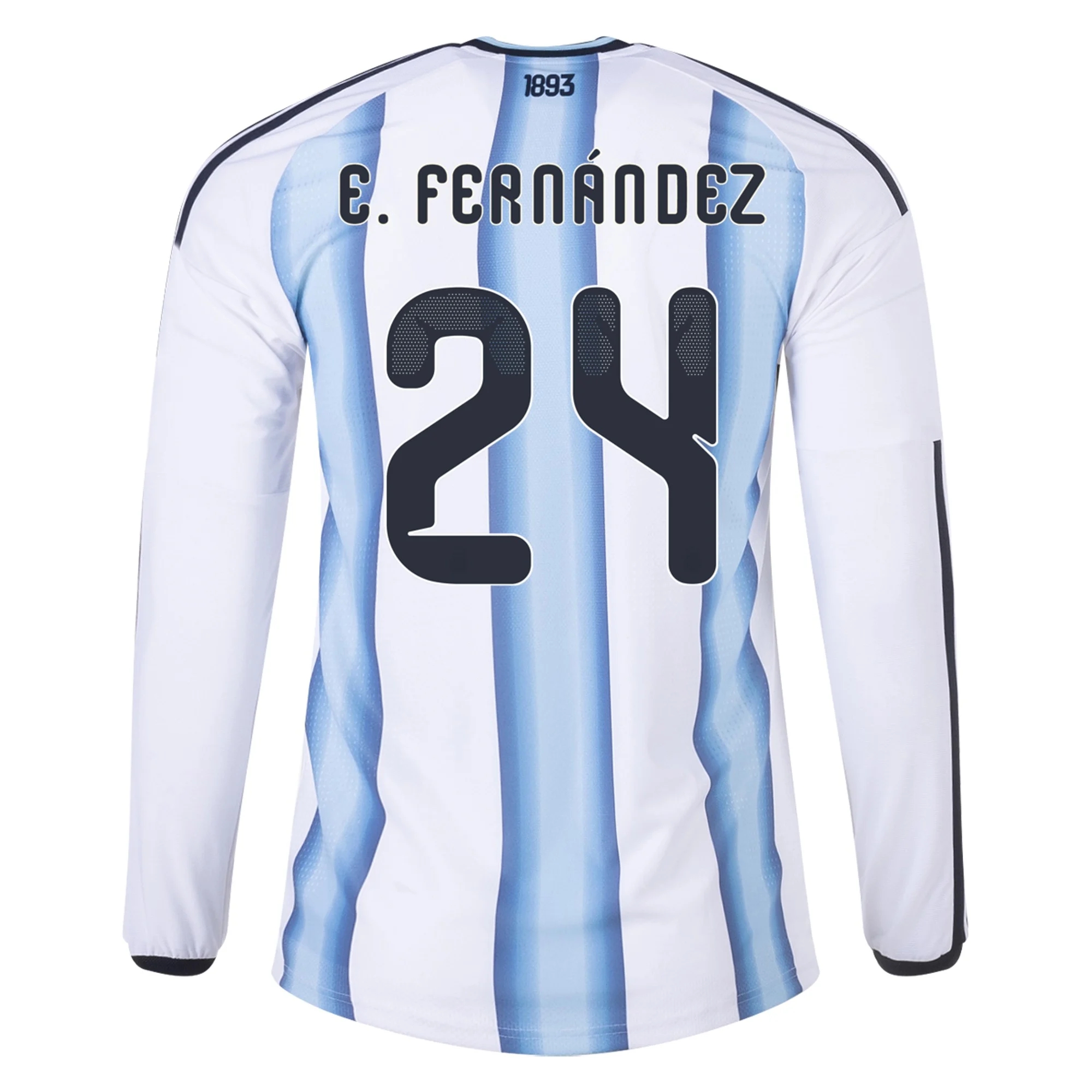 Fotbalové Dresy Argentina Dlouhý Rukáv ENZO FERNANDEZ #24 Domácí Dres Mistrovství světa 2026