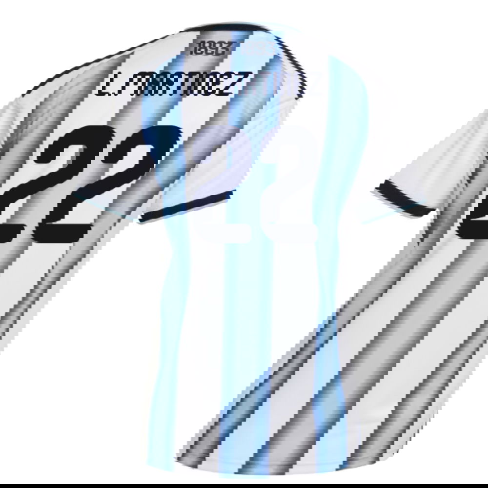 Fotbalové Dresy Argentina Dámské LMARTINEZ #22 Domácí Dres Mistrovství světa 2026