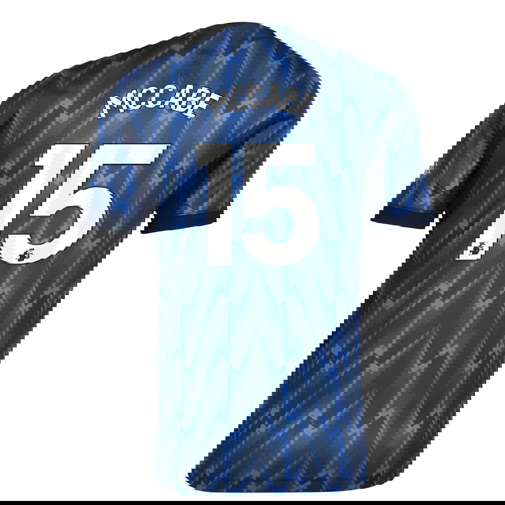 Fotbalové Dresy Arsenal MCCABE #15 Venkovní Dres 2025-2026