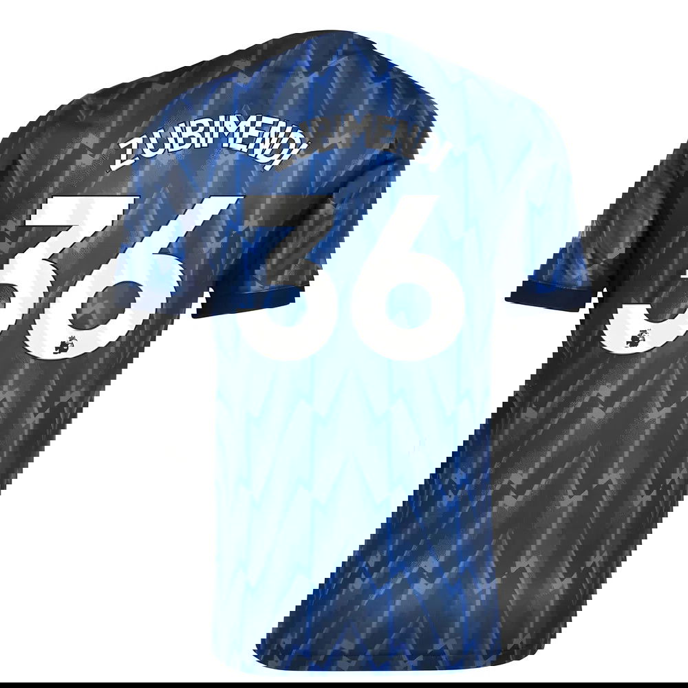 Fotbalové Dresy Arsenal ZUBIMENDI #36 Venkovní Dres 2025-2026