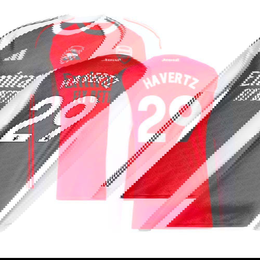 Fotbalové Dresy Arsenal Dlouhý Rukáv HAVERTZ #29 Domácí Dres 2025-2026