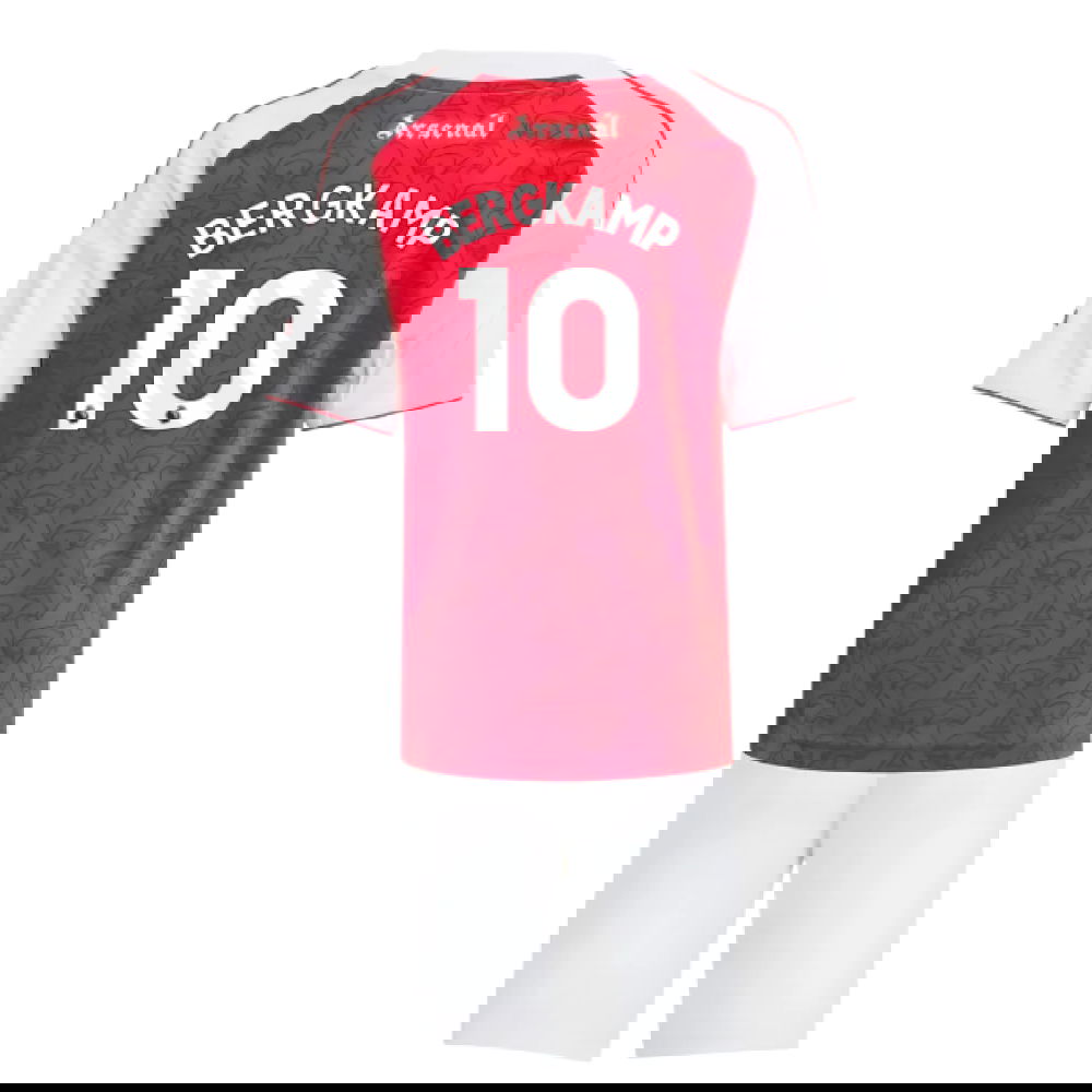 Fotbalové Dresy Arsenal Dětské BERGKAMP #10 Domácí Dres 2025-2026