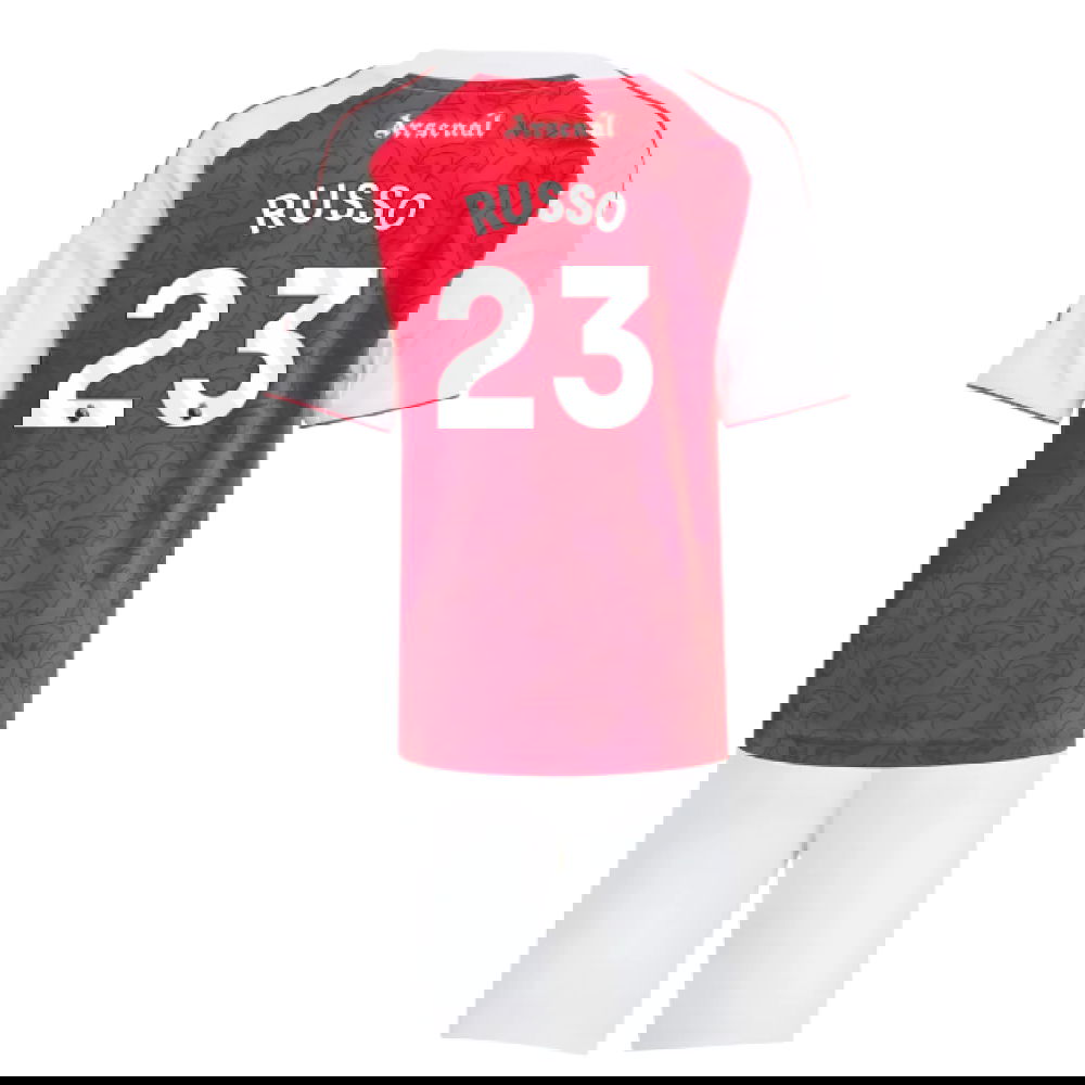 Fotbalové Dresy Arsenal Dětské RUSSO #23 Domácí Dres 2025-2026