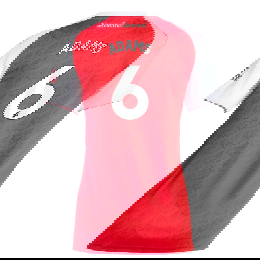 Fotbalové Dresy Arsenal Dámské ADAMS #6 Domácí Dres 2025-2026