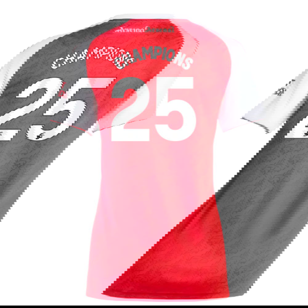 Fotbalové Dresy Arsenal Dámské CHAMPIONS #25 Domácí Dres 2025-2026