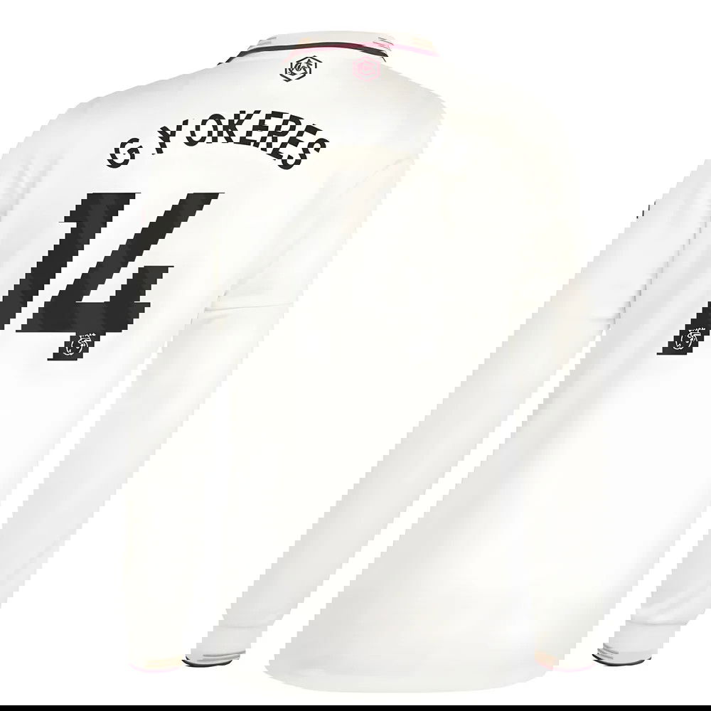 Fotbalové Dresy Arsenal Dlouhý Rukáv GYOKERES #14 Alternativní Dres 2025-2026