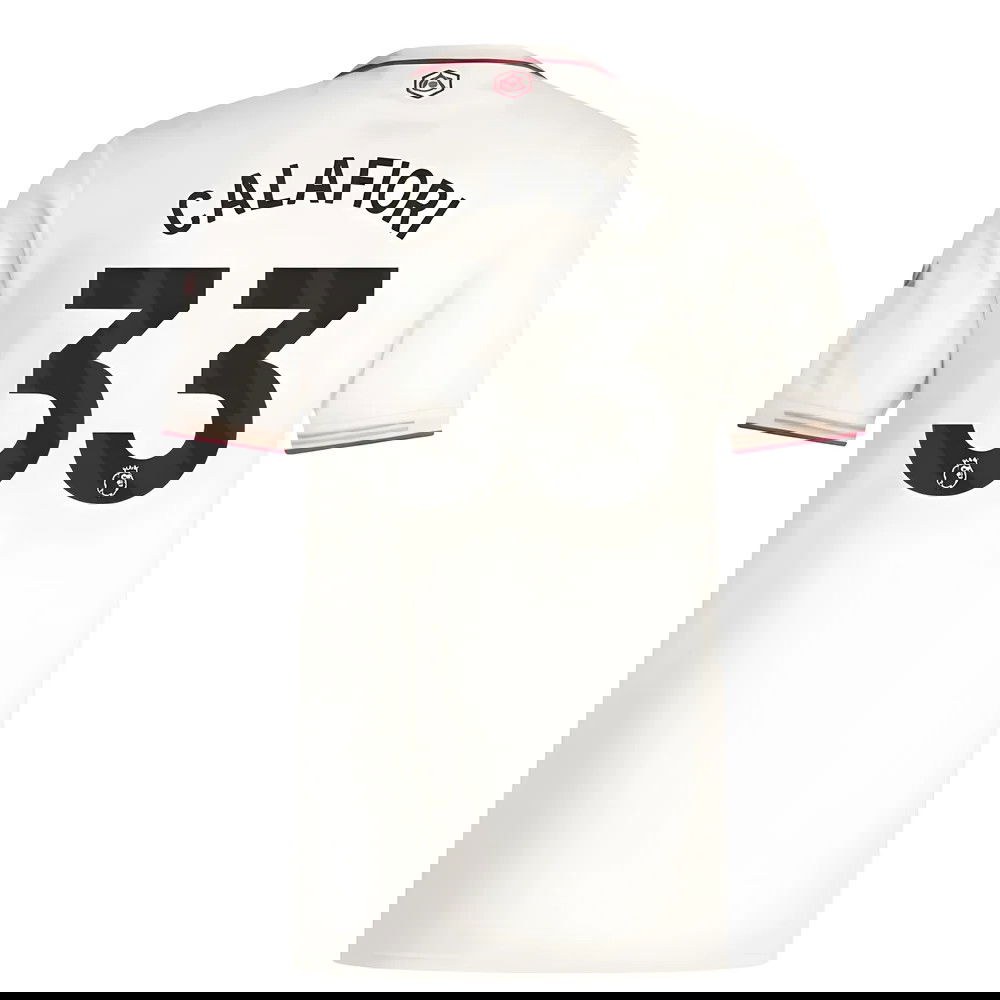 Fotbalové Dresy Arsenal CALAFIORI #33 Alternativní Dres 2025-2026