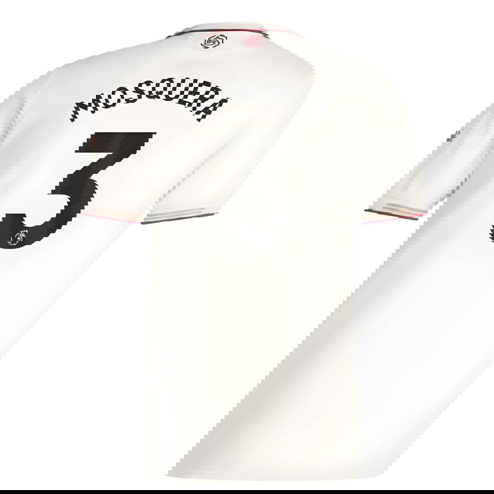 Fotbalové Dresy Arsenal MOSQUERA #3 Alternativní Dres 2025-2026