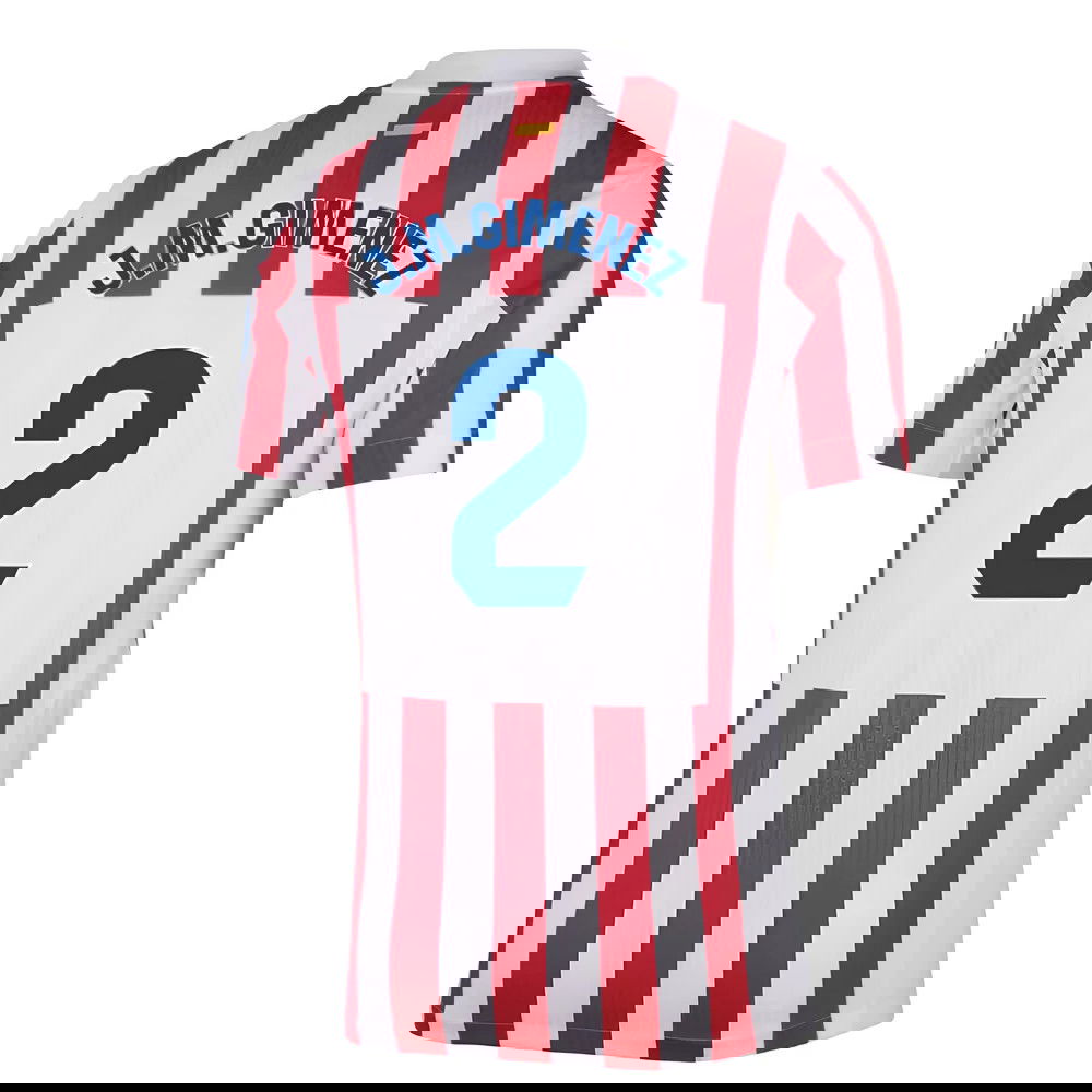 Fotbalové Dresy Atletico Madrid JMGIMENEZ #2 Domácí Dres 2025-2026