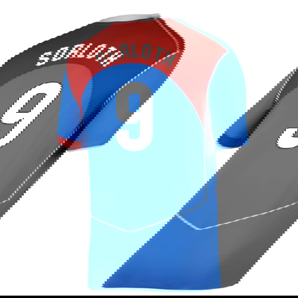 Fotbalové Dresy Atletico Madrid SORLOTH #9 Alternativní Dres 2025-2026