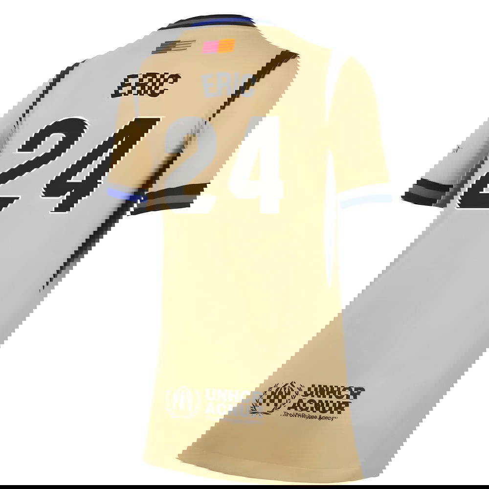 Fotbalové Dresy FC Barcelona Dámské ERIC #24 Venkovní Dres 2025-2026