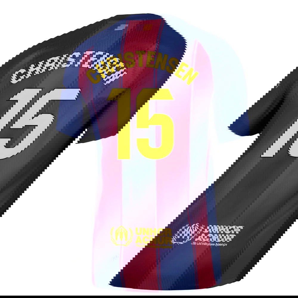 Fotbalové Dresy FC Barcelona CHRISTENSEN #15 Domácí Dres 2025-2026