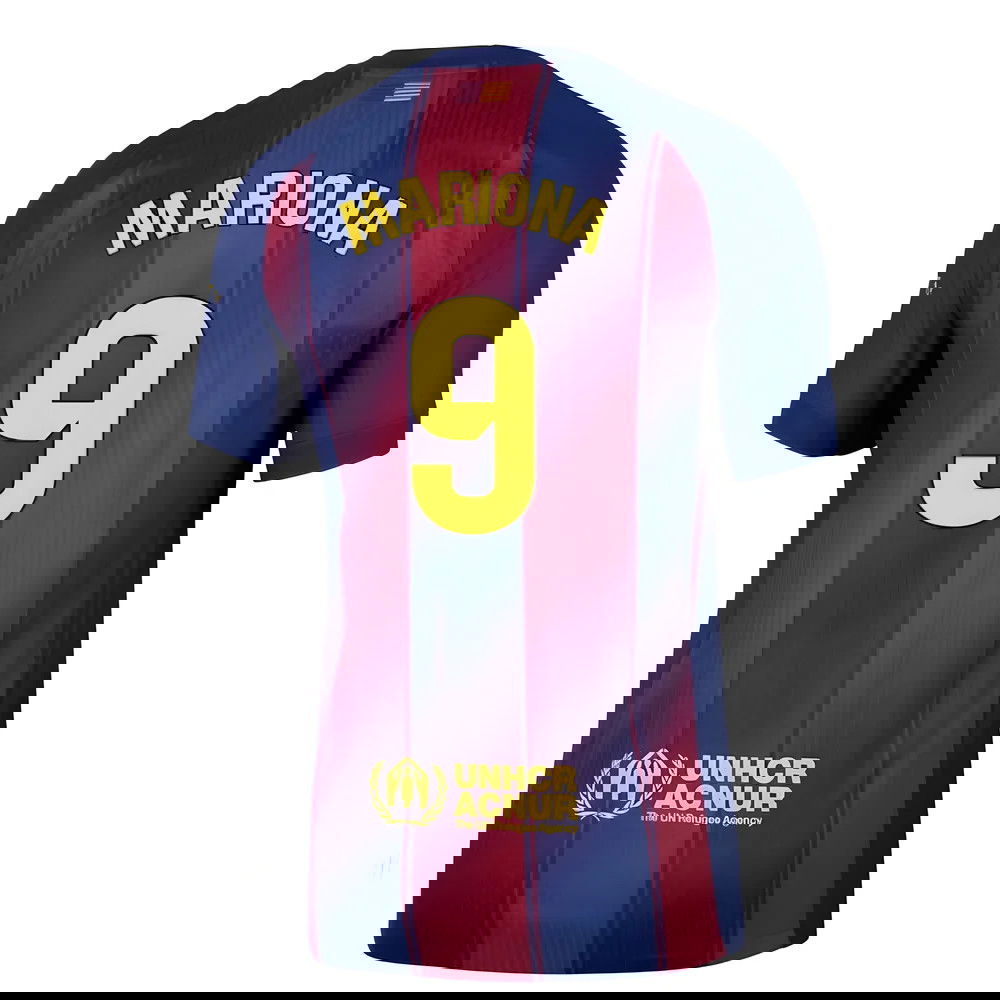 Fotbalové Dresy FC Barcelona MARIONA #9 Domácí Dres 2025-2026
