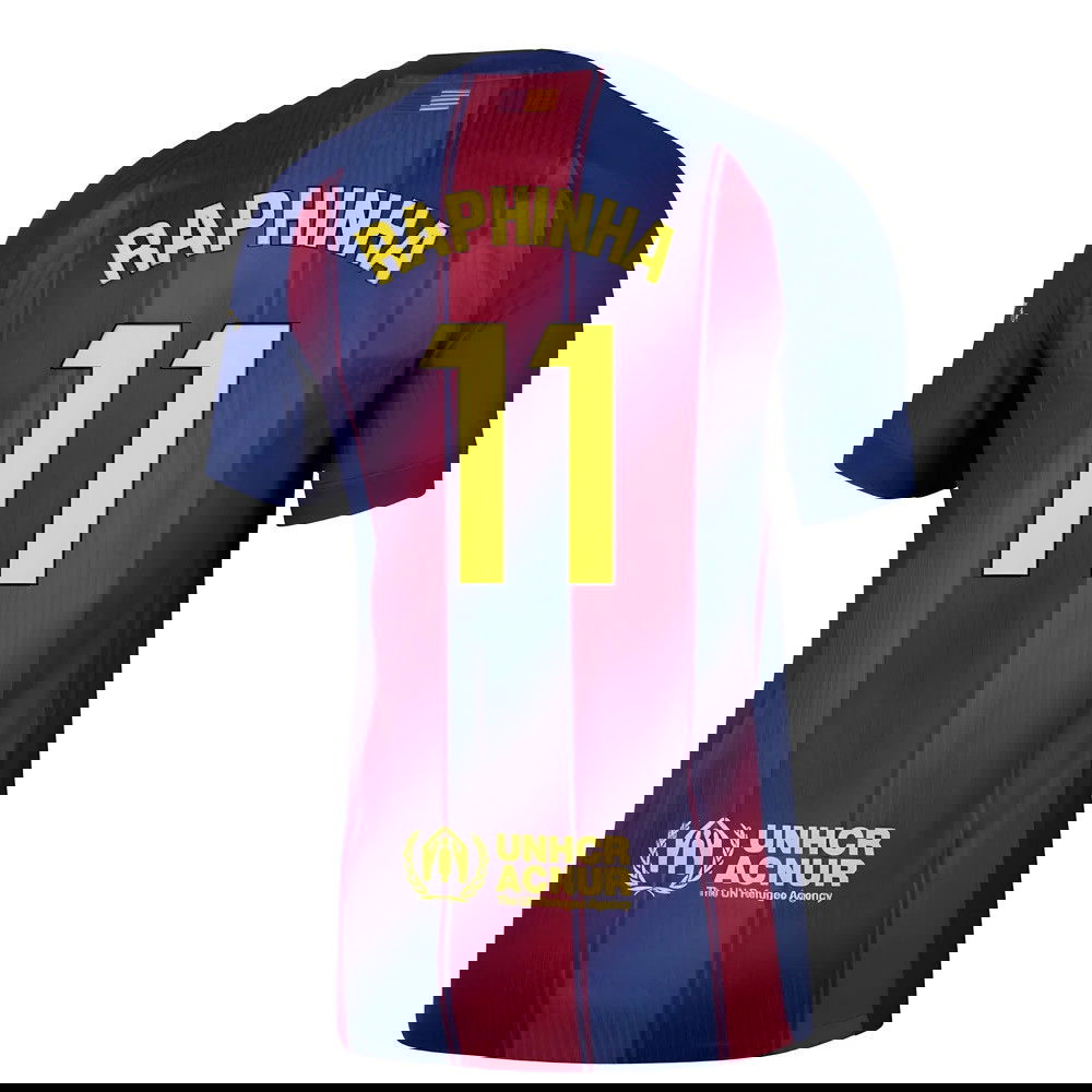 Fotbalové Dresy FC Barcelona RAPHINHA #11 Domácí Dres 2025-2026