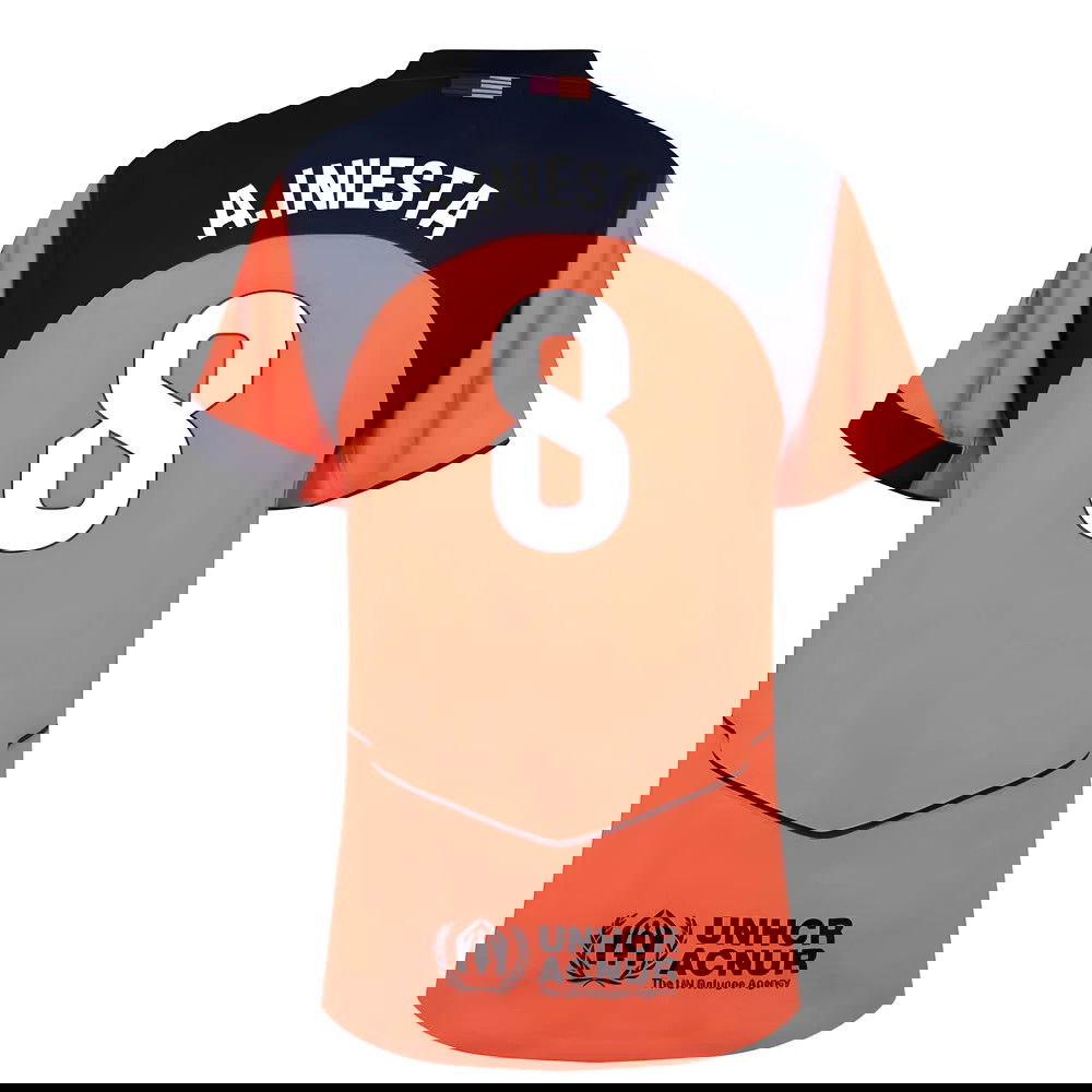 Fotbalové Dresy FC Barcelona AINIESTA #8 Alternativní Dres 2025-2026