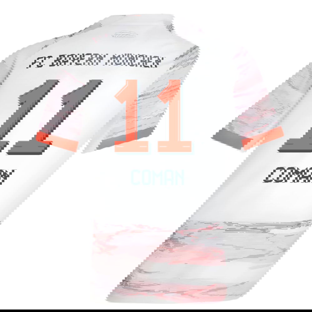 Fotbalové Dresy Bayern Munich COMAN #11 Venkovní Dres 2025-2026