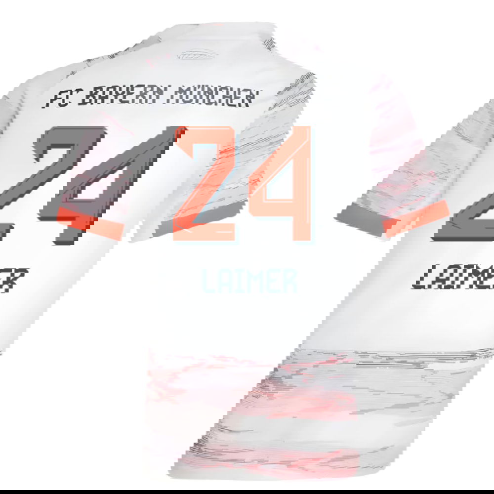 Fotbalové Dresy Bayern Munich LAIMER #24 Venkovní Dres 2025-2026