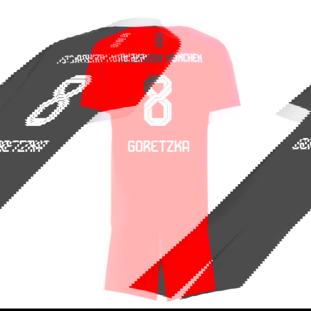 Fotbalové Dresy Bayern Munich Dětské GORETZKA #8 Domácí Dres 2025-2026