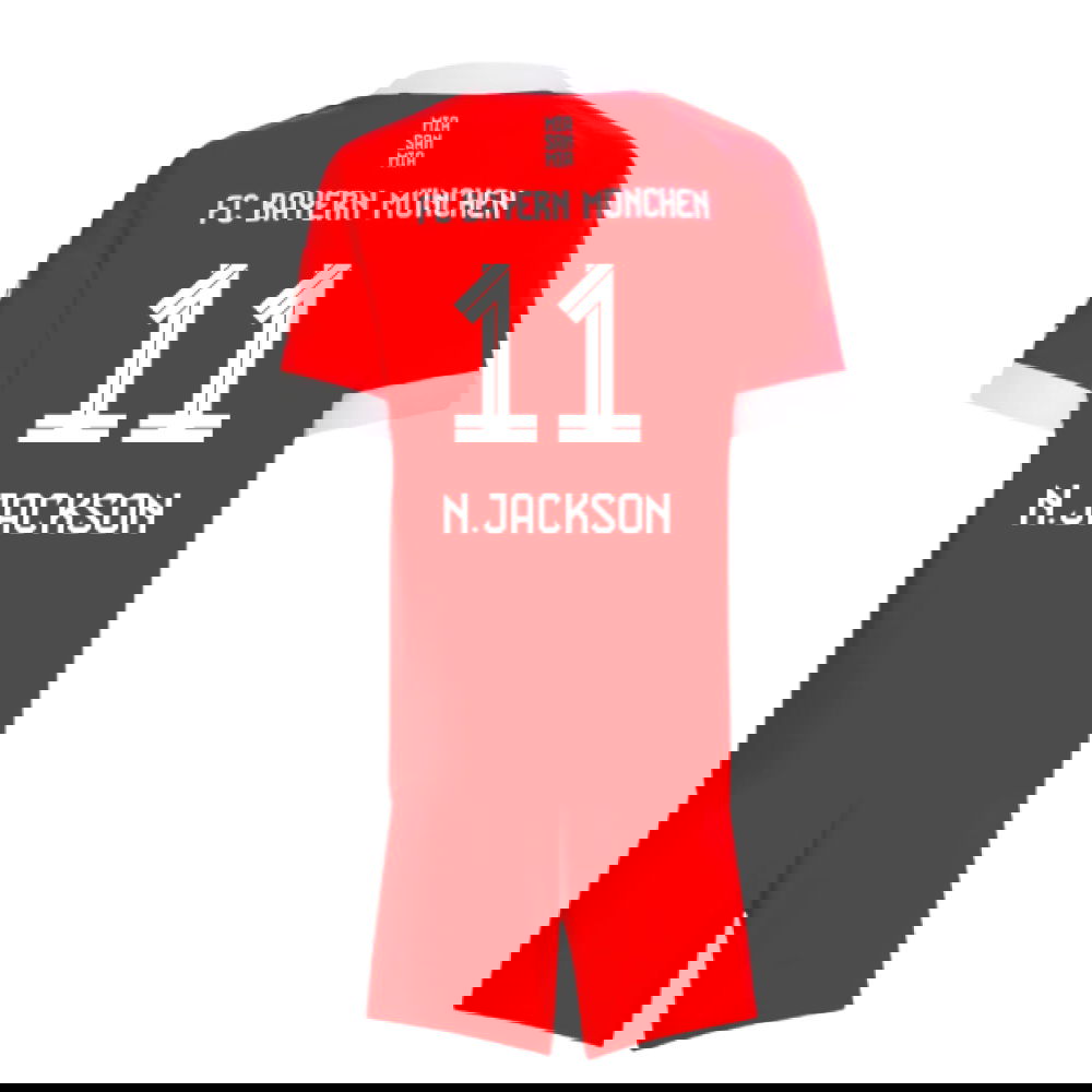 Fotbalové Dresy Bayern Munich Dětské NJACKSON #11 Domácí Dres 2025-2026