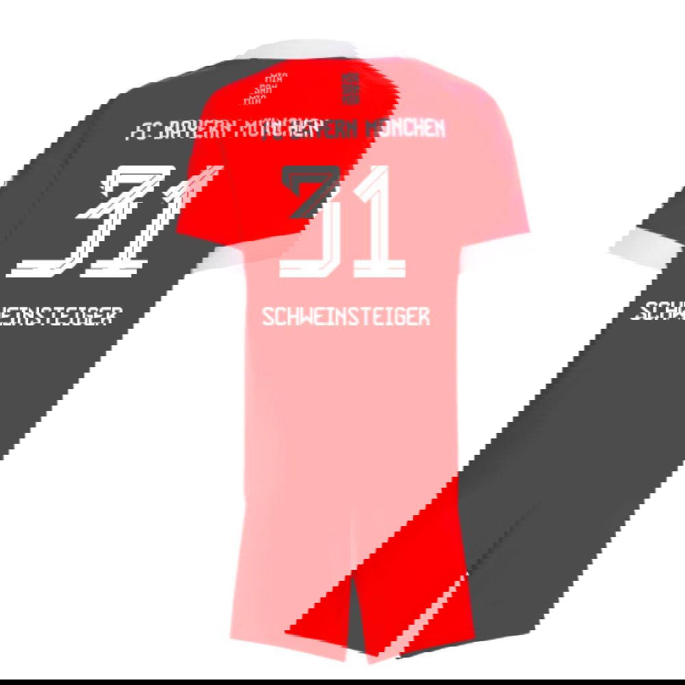 Fotbalové Dresy Bayern Munich Dětské SCHWEINSTEIGER #31 Domácí Dres 2025-2026
