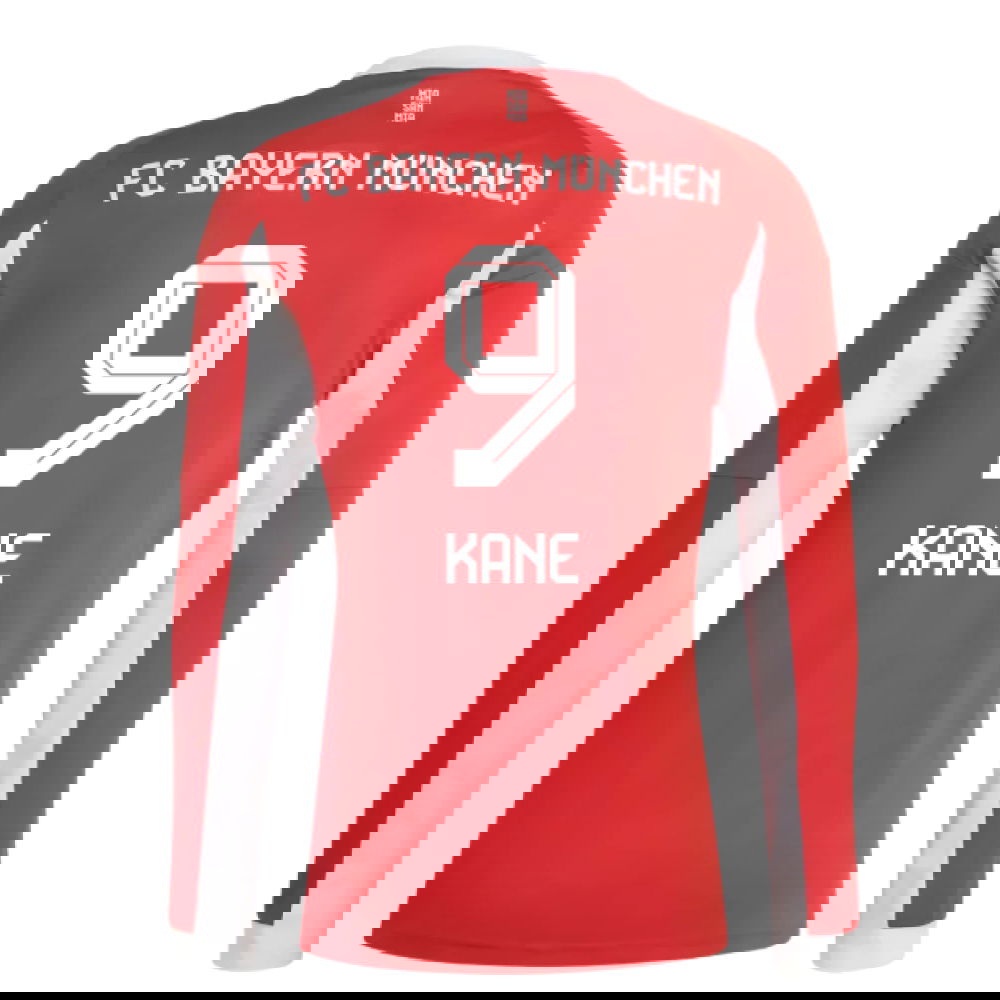 Fotbalové Dresy Bayern Munich Dlouhý Rukáv KANE #9 Domácí Dres 2025-2026