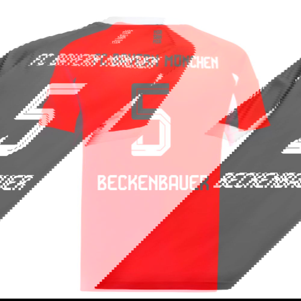 Fotbalové Dresy Bayern Munich BECKENBAUER #5 Domácí Dres 2025-2026