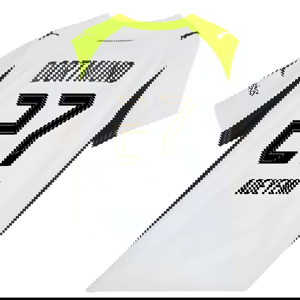 Fotbalové Dresy BVB Borussia Dortmund ADEYEMI #27 Venkovní Dres 2025-2026