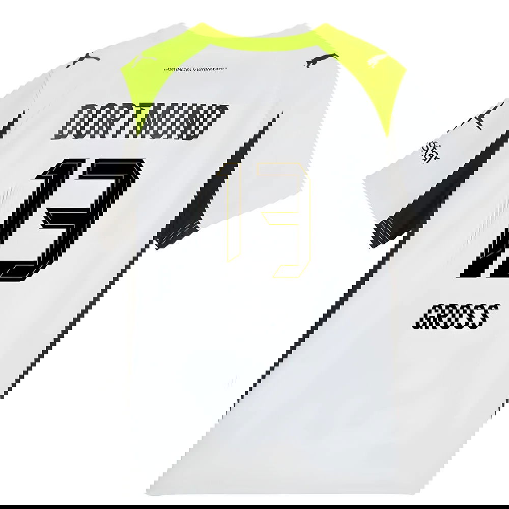 Fotbalové Dresy BVB Borussia Dortmund GROSS #13 Venkovní Dres 2025-2026