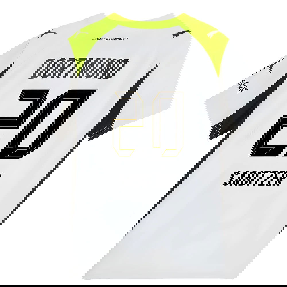 Fotbalové Dresy BVB Borussia Dortmund SABITZER #20 Venkovní Dres 2025-2026