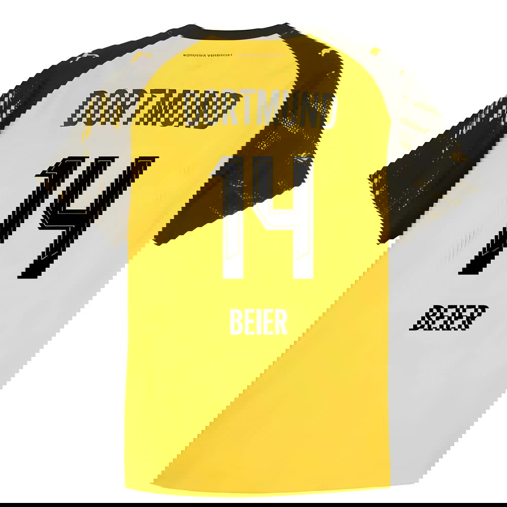 Fotbalové Dresy BVB Borussia Dortmund BEIER #14 Domácí Dres 2025-2026
