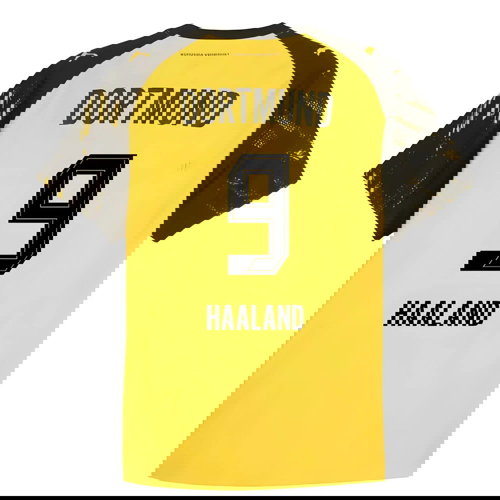 Fotbalové Dresy BVB Borussia Dortmund HAALAND #9 Domácí Dres 2025-2026