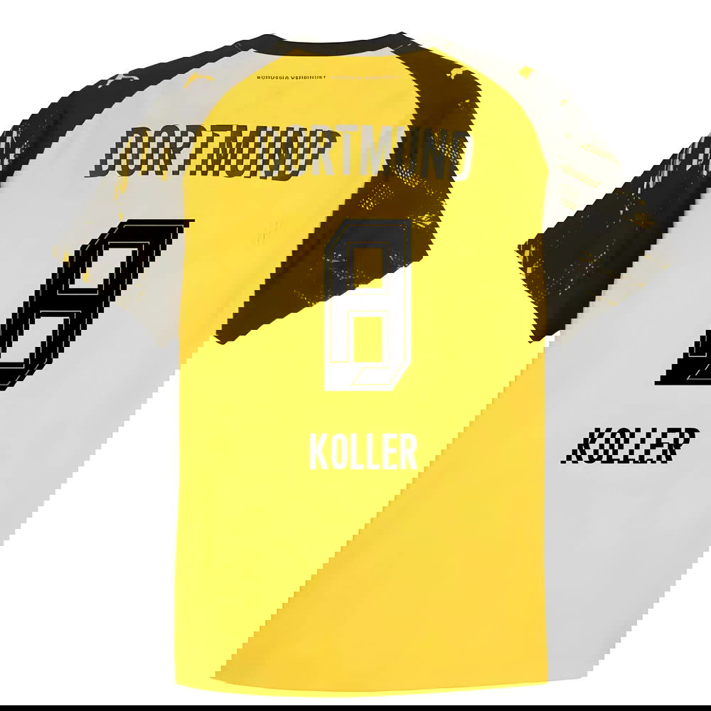 Fotbalové Dresy BVB Borussia Dortmund KOLLER #8 Domácí Dres 2025-2026