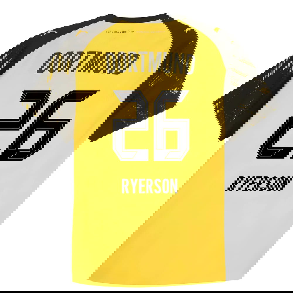 Fotbalové Dresy BVB Borussia Dortmund RYERSON #26 Domácí Dres 2025-2026