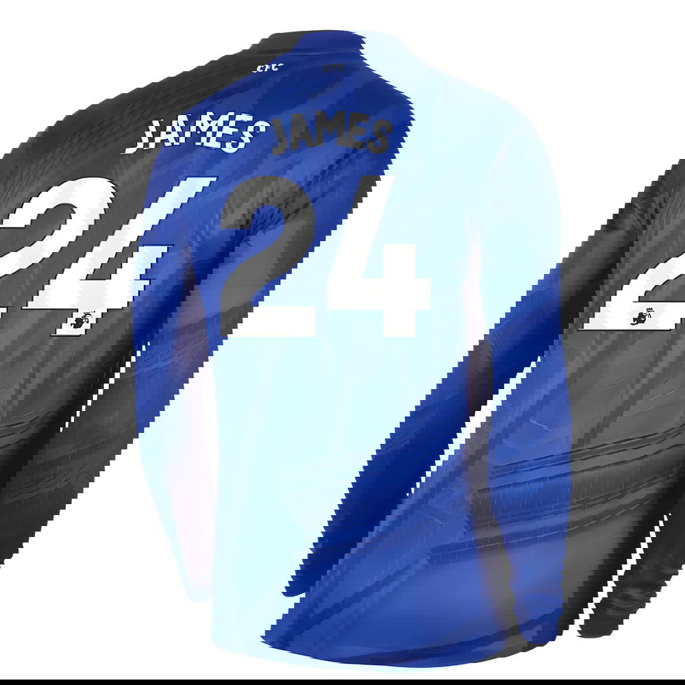 Fotbalové Dresy Chelsea Dlouhý Rukáv JAMES #24 Domácí Dres 2025-2026