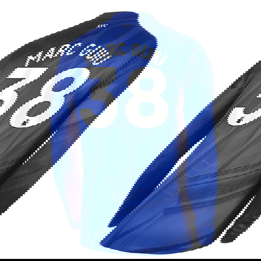 Fotbalové Dresy Chelsea Dlouhý Rukáv MARC GUIU #38 Domácí Dres 2025-2026