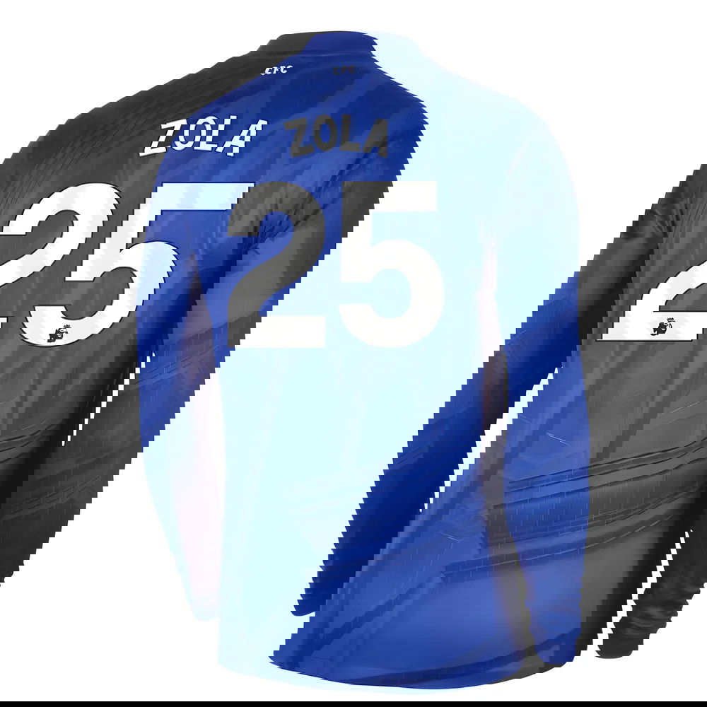 Fotbalové Dresy Chelsea Dlouhý Rukáv ZOLA #25 Domácí Dres 2025-2026