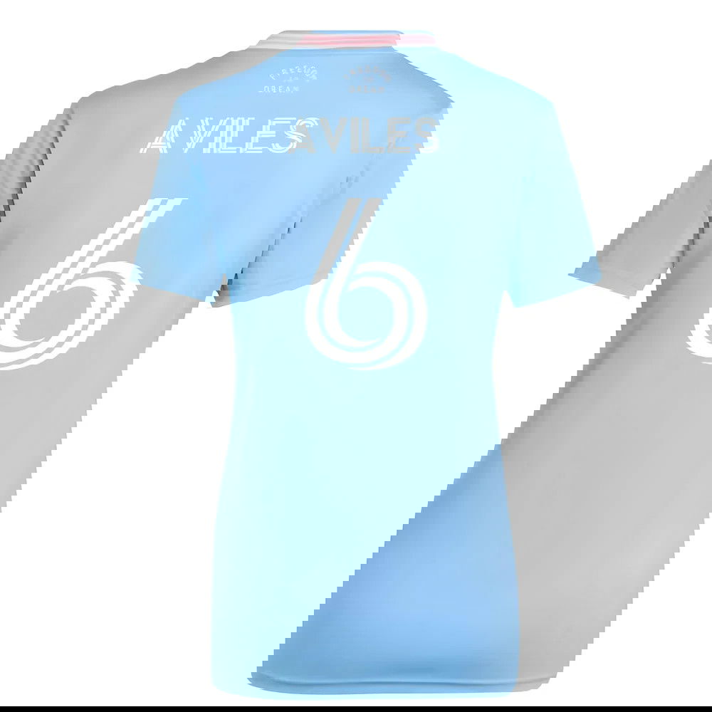 Fotbalové Dresy Inter Miami CF Dámské AVILES #6 Alternativní Dres 2025-2026