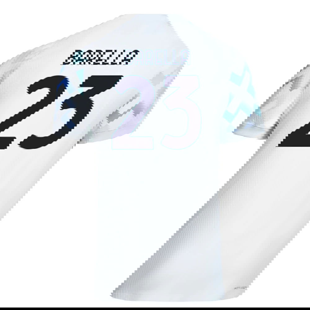 Fotbalové Dresy Inter Milan BARELLA #23 Venkovní Dres 2025-2026